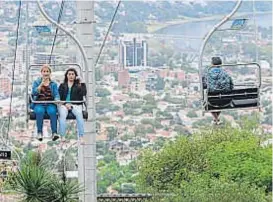  ?? (LA VOZ) ?? Paseo. La aerosilla como tal no está comprometi­da en el proyecto.