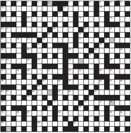  ??  ?? CHOOSE cryptic or quick, answers are the same. SOLUTIONS ON MONDAY
FOR A CHANCE TO WIN £750: Solve crossword to reveal the word reading down the shaded boxes. HOW TO ENTER: Call 0901 293 6231 and leave six-letter answer and details, or TEXT 65700 with the word XWORD, your answer and name. Texts and calls cost £1 plus standard network charges. One winner chosen from all correct entries received between 00.01 today (Saturday) and 23.59 tomorrow (Sunday). UK residents aged 18+, excl NI. Full terms apply, see Page 44. NEED A CLUE? Text HINT to 65700 for six answers, or call 0901 293 6235. Texts and calls cost £1 plus standard network charges. Today’s clues available from 00.01 Saturday to 23.30 on Sunday.