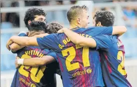  ?? FOTO: PEP MORATA ?? El Barça B intentará prolongar a ocho partidos la racha sin caer ante el Nàstic