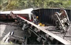  ?? AFP ?? A train crash in southeaste­rn Democratic Republic of Congo has killed at least 75 people as investigat­ors look into the cause of the accident.