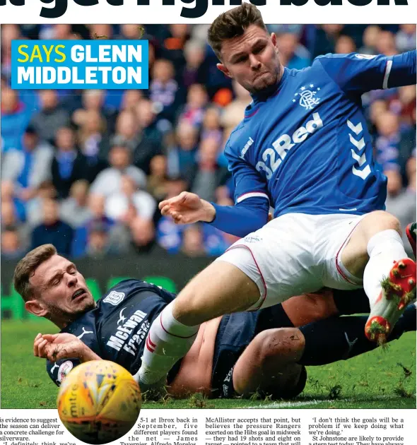  ?? SAYS GLENN MIDDLETON ??