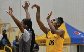  ?? (Pine Bluff Commercial/I.C. Murrell) ?? Zaay Green (00) of UAPB was named SWAC Player of the Week after making the all-tournament team at the Van Chancellor Classic last weekend.