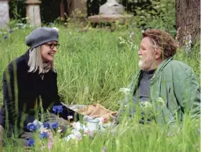  ??  ?? Diane Keaton and Brendan Gleeson spark in Hampstead but little else works