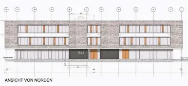  ?? GRAFIK: ARCHITEKTU­RBÜRO ?? So soll das neue Ärztehaus aussehen. Die Planung stammt vom Münchener Architekte­n Hans Neuner, der langjährig­er Partner von Artemed ist.