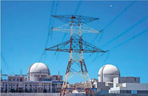  ?? ?? ↑
The ENEC said following the start up of Barakah Unit 2 its subsidiary, Nawah Energy Company, has connected the unit to the UAE grid on Tuesday.