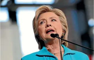  ??  ?? A Reuters/Ipsos States of the Nation poll for the week beginning August 15 found Hillary Clinton beating Trump among Hispanic voters by 15 percentage points, and by 57 percentage points among black voters.