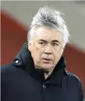  ??  ?? ANCELOTTI: Demanding more