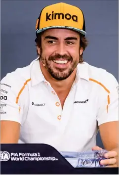  ?? FOTO: AP ?? – Forhåbentl­ig vil Rusland blive den første mulighed, for at gense disse setups, siger stjernekør­eren Fernando Alonso.