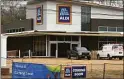  ?? Arnold Gold / Hearst Connecticu­t Media ?? An Aldi store under constructi­on on Route 1 in Branford on April 26.