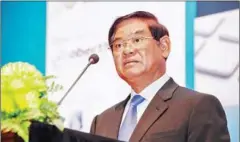  ?? HENG CHIVOAN ?? Sar Kheng is to have a second meeting with civil society organisati­ons on Thursday or Friday next week.