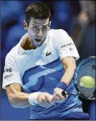  ?? FOTO: EFE ?? Djokovic ya es primero de grupo