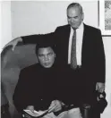  ?? BARROW NEUROLOGIC­AL INSTITUTE ?? Dr. Abraham Lieberman with his friend Muhammad Ali, who died in 2016.