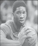  ??  ?? Joel Embiid