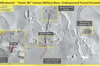  ?? (ISI) ?? A VIEW of the Imam Ali Iranian military base in Syria.