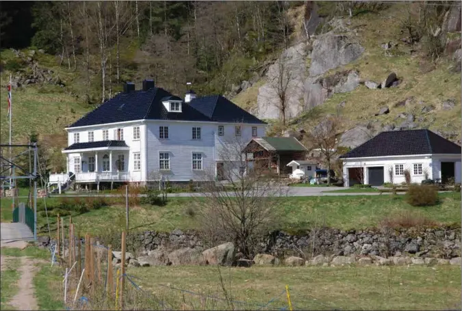  ?? FOTO: GRO REINERTSEN ?? Haegebosta­d kommune har vedtatt å trekke tilbake konsesjone­n for Roy Søyland på Eilivstad herregård.