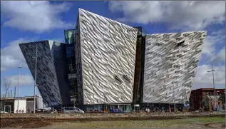 ??  ?? The Titanic Belfast Centre.