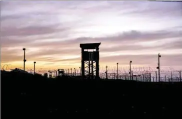  ?? BRYAN DENTON/THE NEW YORK TIMES ?? A guard tower at Camp Delta detention block at the Guantanamo Bay detention facility in Cuba, on September 1, 2016.