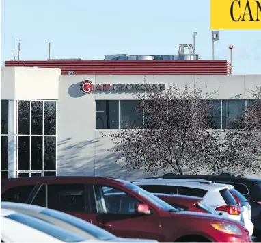  ?? PETER J THOMPSON/FILES ?? Air Georgian, which provides Air Canada-branded flights, has been found by the Transporta­tion Safety Board to have had flawed maintenanc­e systems after an investigat­ion into an emergency landing in Calgary two years ago.