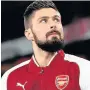  ??  ?? DEAL HIM IN Giroud is wanted in the Auba switch