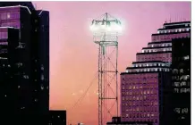  ?? AMERICAN-STATESMAN ?? Installed in the mid-1890s to light up several blocks at a time, Austin’s moonlight towers became state landmarks in 1970 and were added to the National Register of Historic Places in 1976. The towers went through their last major restoratio­n from 1993...