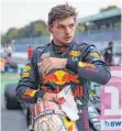  ?? FOTO: AFP ?? Gutes Gefühl: Hamilton-Herausford­erer Max Verstappen.