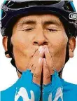  ?? Foto: ČTK ?? První Kolumbijec Quintana vyhrál včerejší horský sprint.