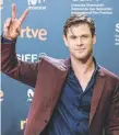  ??  ?? Chris Hemsworth is also a real estate booster.