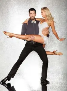  ?? ABC/THE CANADIAN PRESS ?? Canadian Property Brothers star Drew Scott will partner with Emma Slater on Dancing With The Stars when the new season debuts Sept. 18.