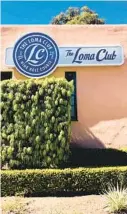  ?? COURTESY PHOTO ?? The Loma Club at Liberty Station will soon house an upscale cocktail bar.