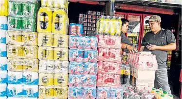  ?? Foto Leonardo Favio Oliveros-la Opinión ?? El aumento de los precios de los insumos afecta el costo de producción de la cerveza en el país./