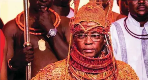  ??  ?? Oba Ewuare II...wants a stop to human traffickin­g