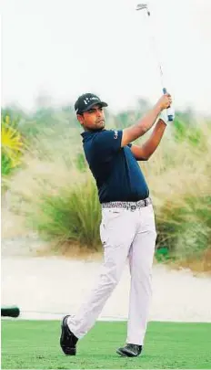  ?? AFP ?? Way ahead Anirban Lahiri of India was declared the new Asia No. 1 with an unassailab­le lead of over $600,000 (Dh2.2 million).