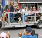  ?? FILE PHOTO ?? Members of the Canastota American Legion Ladies Auxiliary Unit 140 in the Canastota Memorial Day Parade on Monday, May 28, 2018.
