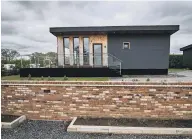  ??  ?? The Chestnut Farm park homes have been designed and manufactur­ed in Yorkshire by the Smith family. The stylish, contempora­ry design of the properties looks set to appeal to younger buyers.