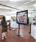  ?? ?? Installati­on shot of ‘Islamic Art — An African Interpreta­tion’, on exhibition at the Iziko Bo-Kaap Museum, 2022