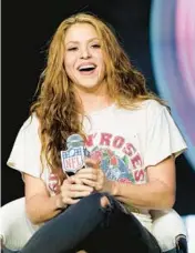  ?? DAVID J. PHILLIP/AP ?? Spanish prosecutor­s will seek a prison sentence for Shakira in her expected trial for alleged tax fraud.