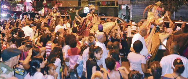  ?? LISTÍN DIARIO ?? La historia. Desde el año 1948 se viene celebrando en Santo Domingo una cabalgata de origen religioso, como festejo del Día de los Reyes Magos, cuyo evento empieza hoy a las 6:00 de la tarde.