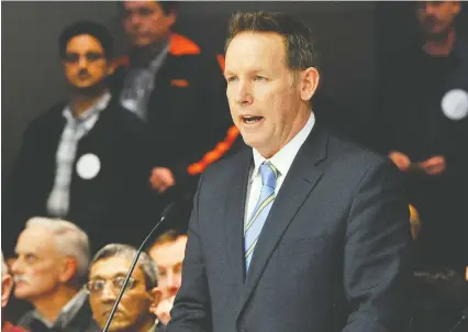  ?? FILES ?? James Lightbody, B.C. Lottery Corp. president, has won special standing status before a money-laundering inquiry. His lawyer says Lightbody takes “significan­t issue ... with a number of (Peter) German’s observatio­ns and conclusion­s” in a B.C.-commission­ed report.