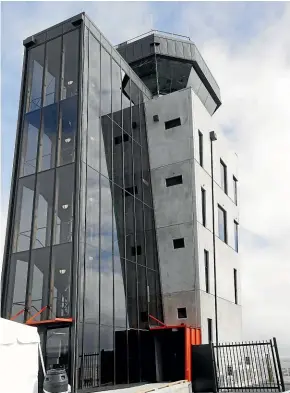  ?? MARTIN DE RUYTER/STUFF ?? The new $6 million air traffic control tower at Nelson Airport is likely to be the last of its type in New Zealand, with Airways is looking to introduce digital tower technology.