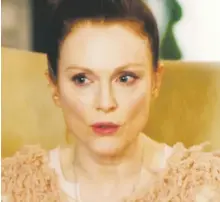  ??  ?? Reaction shots: Julianne Moore and Maya Rudolph