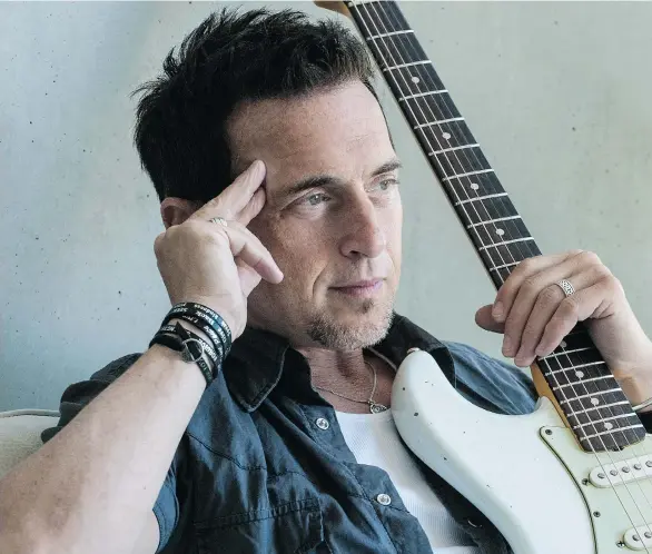  ?? JAMES O’MARA ?? Six-time Juno winner Colin James’ 16th studio album, Hearts On Fire, which channels heroes like JJ Cale, Jim Withers and Craig Northey, was recorded in Nashville and Vancouver.