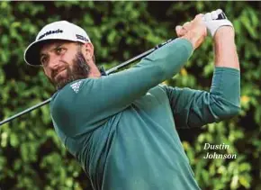  ??  ?? Dustin Johnson