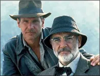  ??  ?? Indiana Jones and the Last Crusade screens Friday at the Old State House Museum in Little Rock.