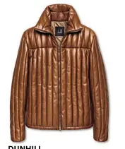  ??  ?? DUNHILL Leather puffer jacket € 4.995