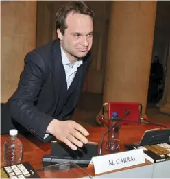 ??  ?? Una sicurezza L’imprendito­re della cybersecur­iy, Marco Carrai