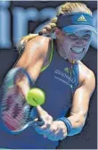  ?? FOTO: AFP ?? Angelique Kerber