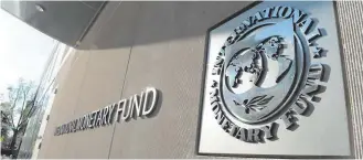  ??  ?? The IMF has already approved $4bn in loan instalment­s, most recently releasing $1.25bn