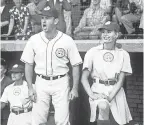 ?? COLUMBIA PICTURES ?? Hanks is the coach of a team of female baseball players in “A League of Their Own.”