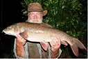  ??  ?? A 14lb barbel from the Warks Avon.