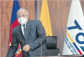  ?? ARCHIVO ?? Decisión. El juez Ángel Torres resolvió una denuncia de infracción electoral que presentó el actual alcalde.